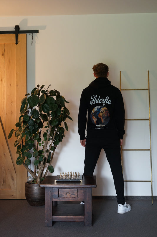 Global Hoodie Black